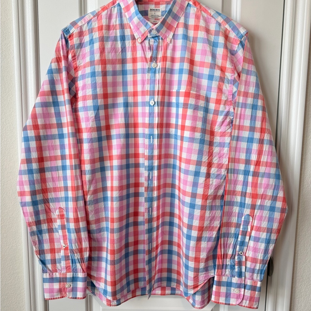 ⚡️BONOBOS Men's Summer Weight Poplin 100% Cotton